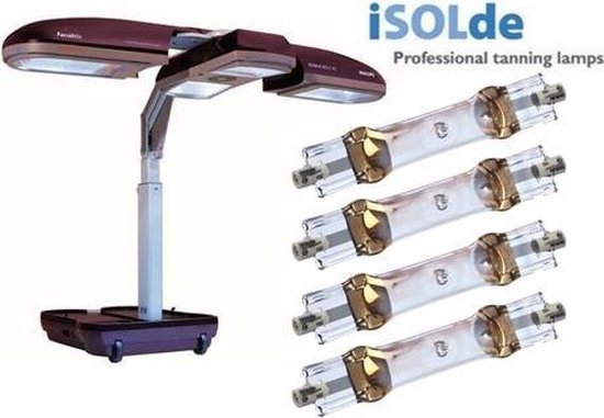 Set van 4 x ISOLDE CLEO HPA 400 S lampen voor Sunmobile